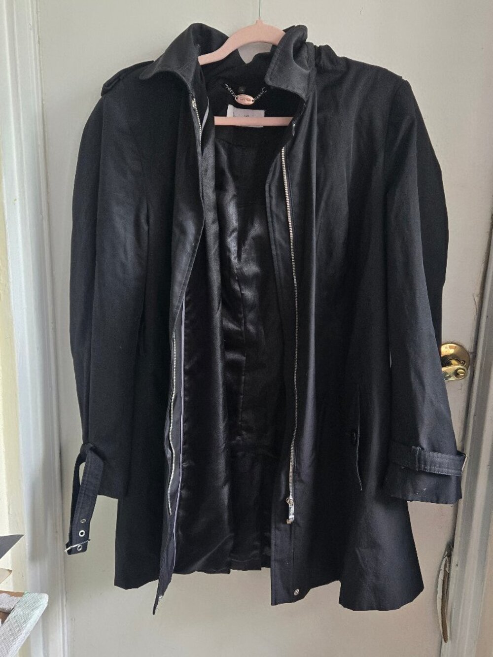 Calvin Klein mid length trench Coat